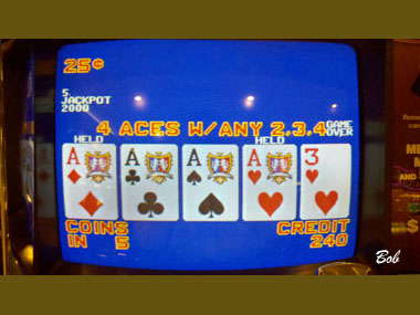 Fremont RT DDB Aces kicker, Bob's first of trip