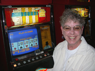 Aces on a Dollar Bonus Poker machine for 400 clams